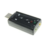 Tarjeta de sonido externa USB para PC y portátil con sonido 7.1 virtual