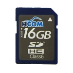 Carte SDHC 16 Go Classe 6 haute vitesse pour un stockage efficace