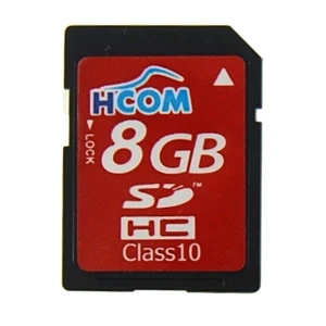 Carte SDHC 8GB Classe 10 haute vitesse pour stockage rapide