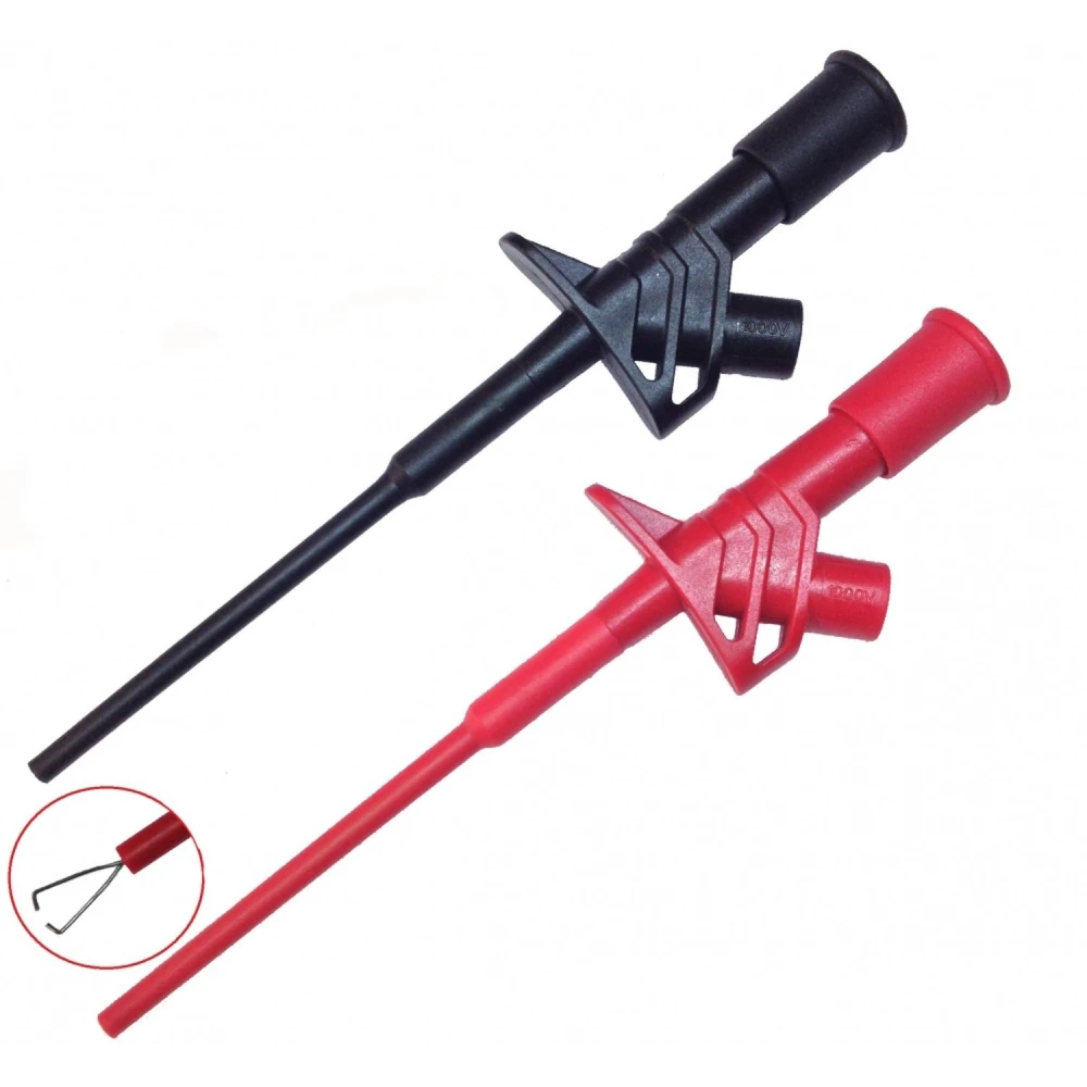 TC4169 Pinces isolées à crochet de serrage CATIII avec connexion banane Amass