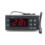Thermostat digital 220V STC-1000 avec contrôle froid et chaleur pour incubateurs et aquariums