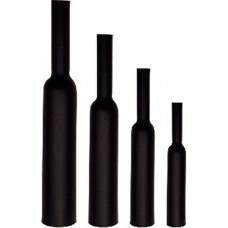 Tube noir thermorétractable 20mm Prix au mètre Heat-shrinkable tubes  0.45 euro - satkit