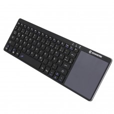 Ultra Slim 2.4ghz Wireless Portable Kodi Xbmc Keyboard With Large Size Multi-Touch Touchpad Mouse