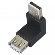 USB Adaptateur mâle vers USB femelle 90º. ADAPTERS  1.00 euro - satkit