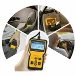 Detalle del cable y conector OBD2 del V310 lector de código