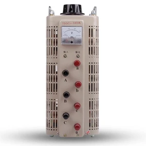 Variac triphasé 3KVA 12A 0-430V - transformateur de sortie variable CA