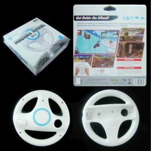 satkit Volant pour Wiimote Wii Wheel - Contrôle précis pour jeux de conduite Wii