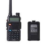 Talkie-walkie Baofeng UV-5R 8W avec oreillette et double bande VHF/UHF