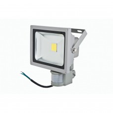 Waterproof Outdoor Led Lamp 20w 6000k Cold White With Movement Sensor