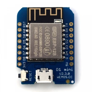 satkit Wemos D1 Mini NodeMCU WiFi ESP8266 - Carte de développement IoT Arduino ESP8266