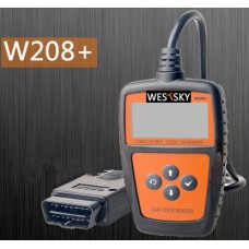 W280+ Lecteur De Codes Obd2 Westsky Testeur De Diagnostic Pour Motos Et Voitures 