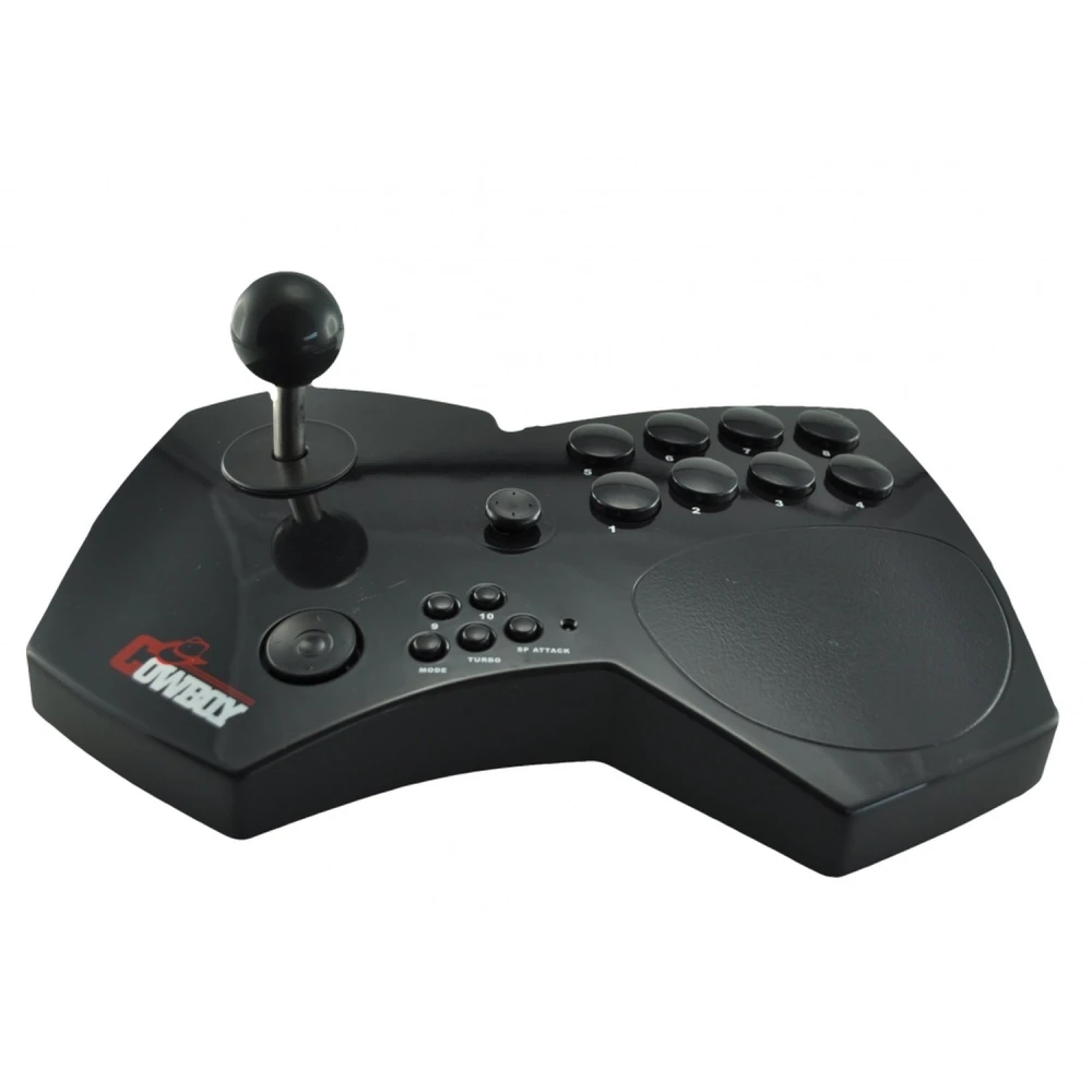 Wrestle Fighting Stick pour PS2, PS3 et PC USB - Stick arcade ergonomique